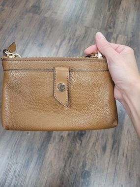 MK Leather Crossbody Wallet / Bag